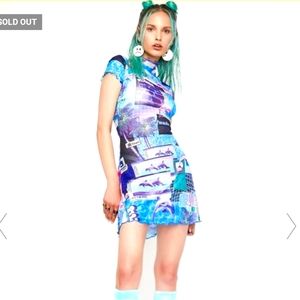 Dolphin print Horoscopez dress